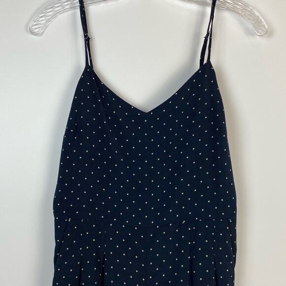 J.O.A. JUST ONE ANSWER POLKA DOT JUMPSUIT SIZE SMALL - Picture 3 of 13